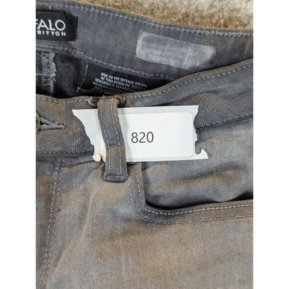 Buffalo David Bitton Skinny Jeans 2/26 Women's Mid-RiseStretch Cotton Denim Gray - Picture 11 of 11